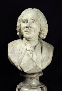 Rene Antoine Ferchault de Reaumurin (1683-1757) rintakuva 1751 (terrakotta)